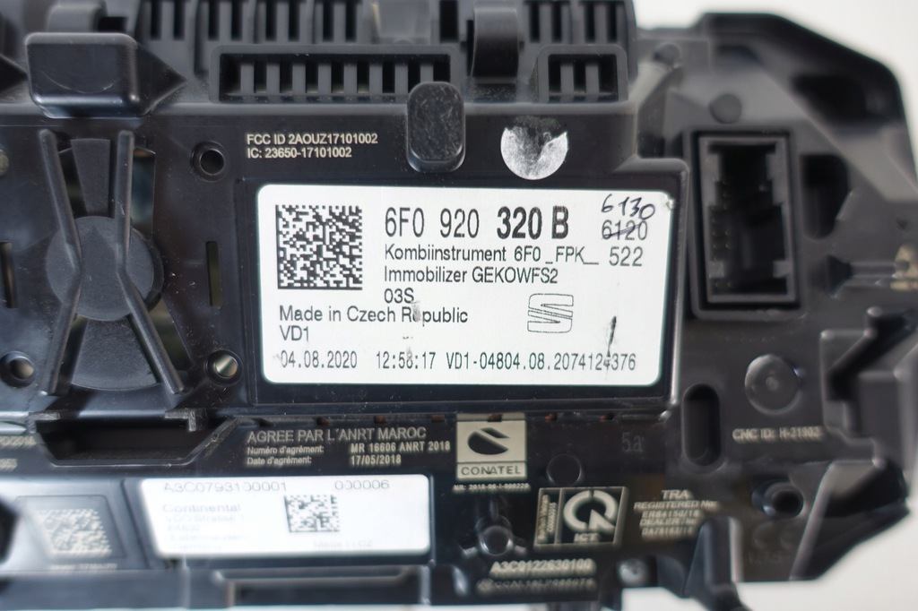 фото №7, Счетчик виртуальный приборы lcd arona ibiza tarraco