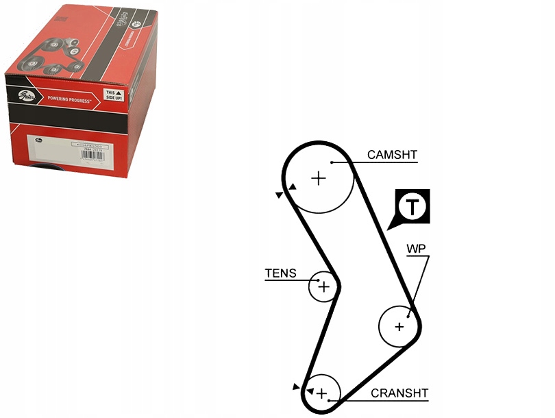 фото №1, Ремінь розподільного валу fiat palio weekend 1.2 178dx