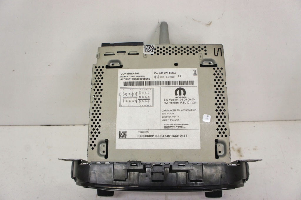 Mv077 fiat tipo ii радіо 07356609100 Недорого