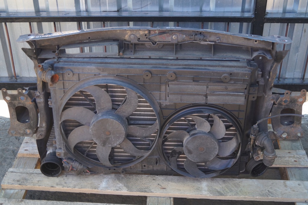 фото №8, Pas передний радиатор skoda octavia ii lift 2.0tdi