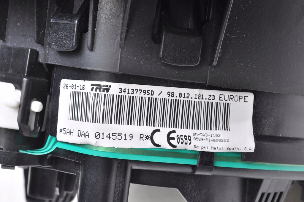 фото №8, Citroen c4 cactus подушка повітряна водія подушка безпеки 98012181zd