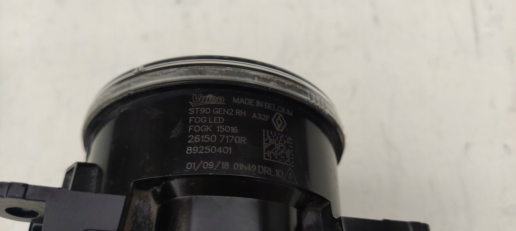 фото №5, Renault clio iv 4 captur i противотуманная фара правый led 261507170r le-d117
