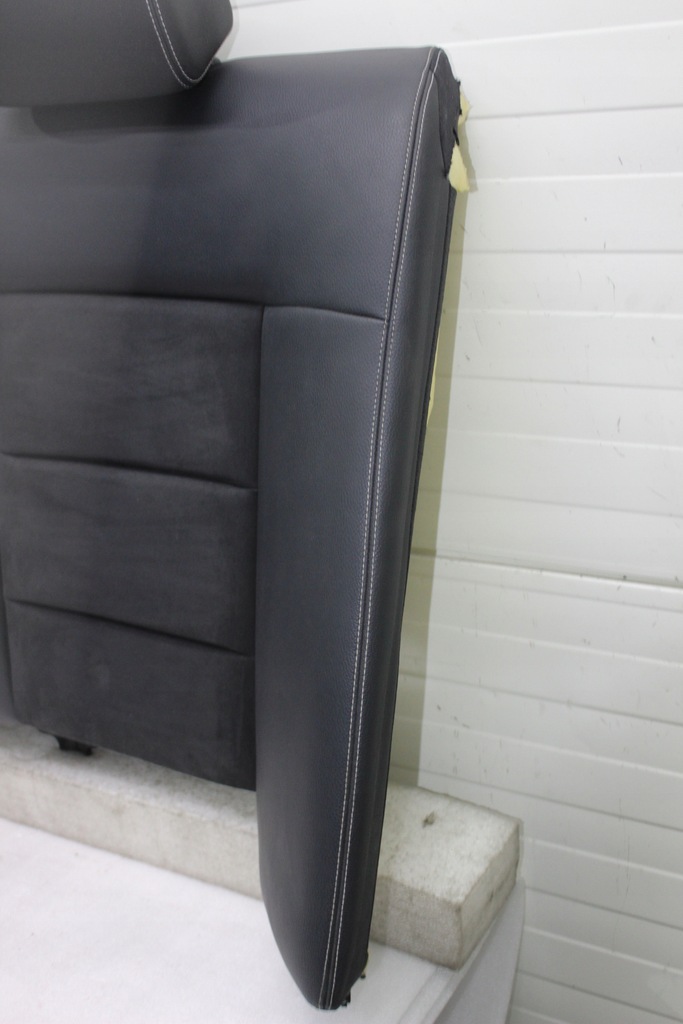 фото №8, Mercedes e w212 sedan lift amg заднее сиденье задняя czarna кожа alcantara белый nić