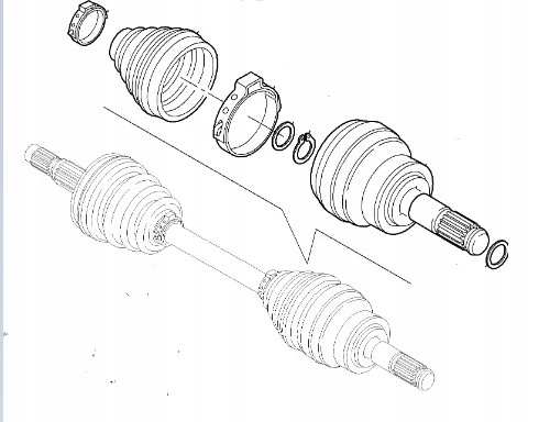 фото №1, Alfa romeo brera q4 задний шарнир внутренний левый 4x4