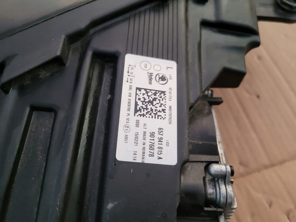 фото №15, Лампа левая передняя перед full led skoda scala 657941015a crystal lighting