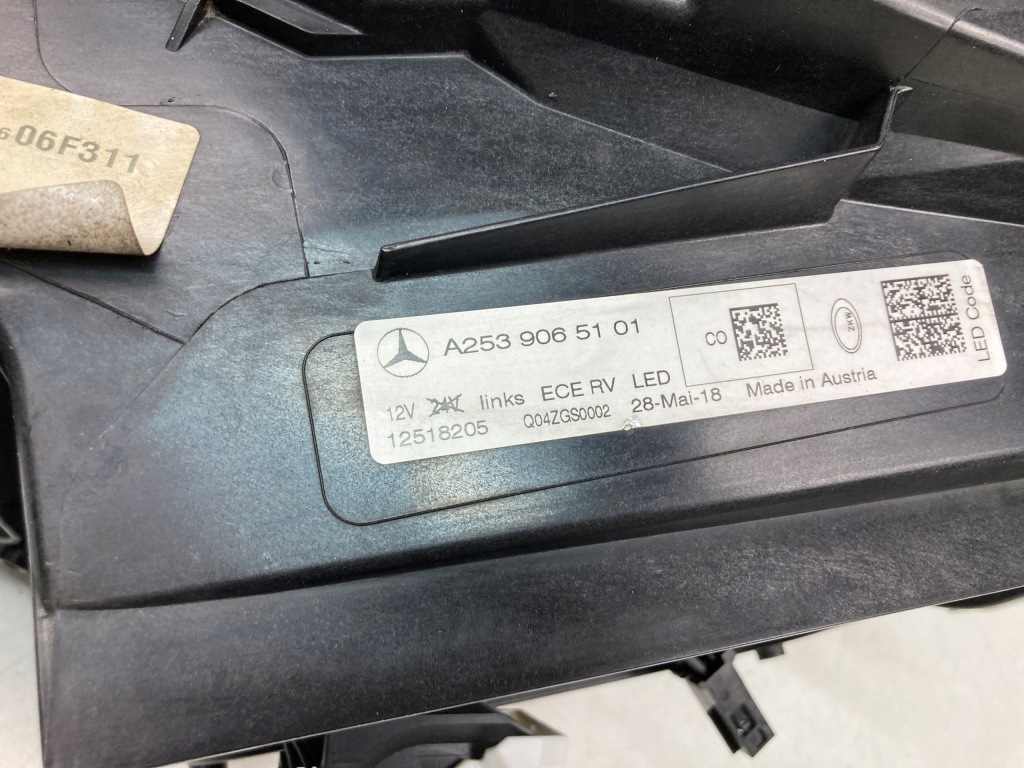 Фара левая передняя mercedes glc a253 w253 full led a2539065101 Цена