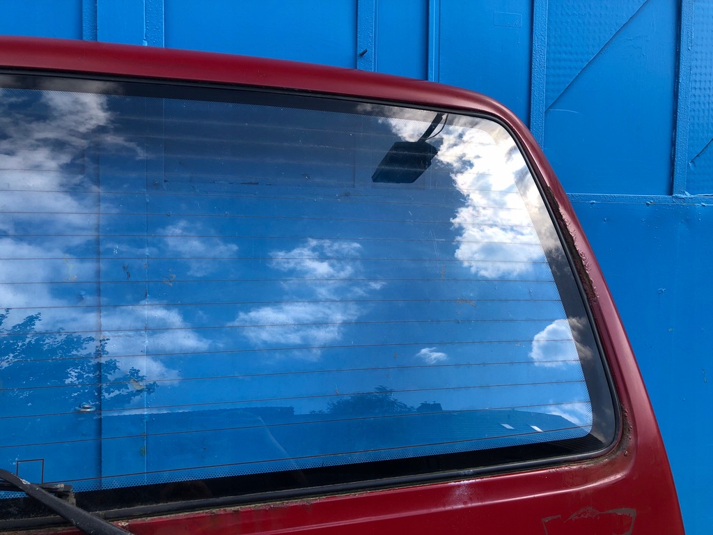 фото №8, Vw transporter t4 caravelle крышка багажника багажника задняя задняя стекло