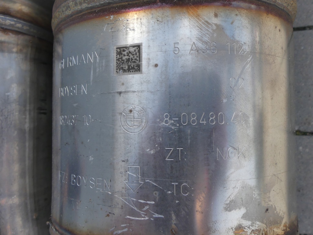 фото №15, Bmw x5m f95 x6m f96 гасник вихлоп m sport competition