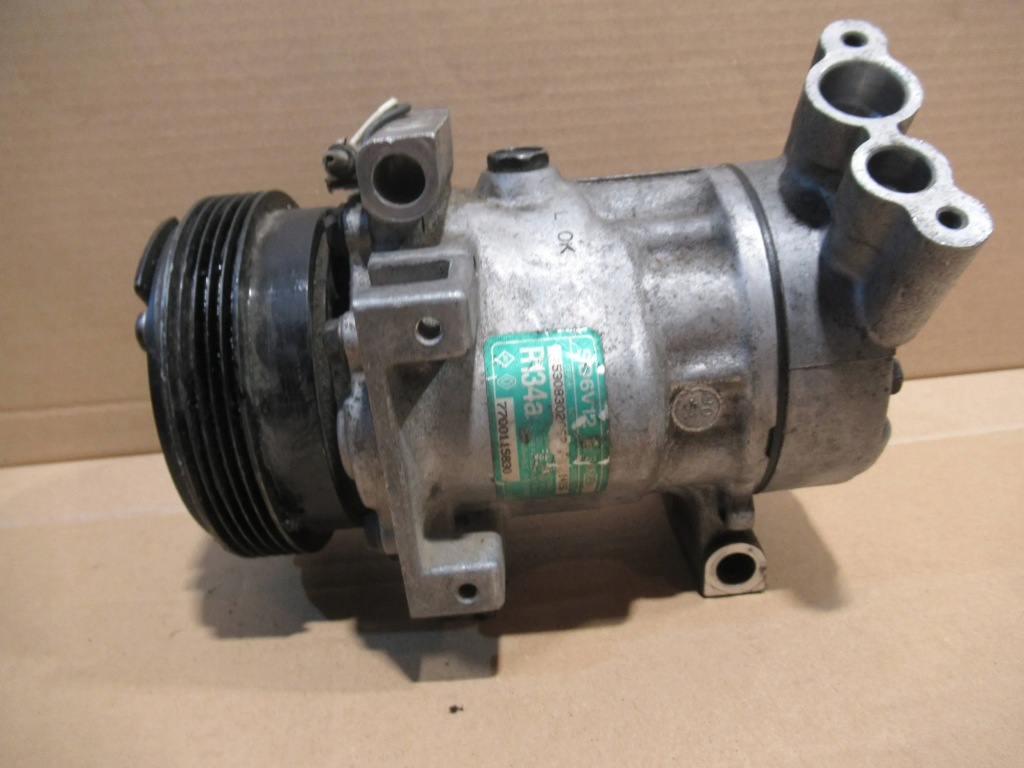 фото №6, Компрессор кондиционера 7700115830 renault clio ii
