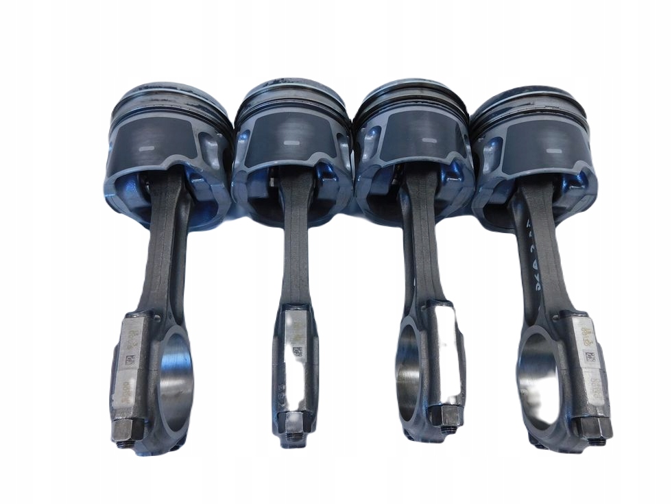 фото №9, 4x поршень с шатун 2.0 tdci hdi euro4 ford peugeot volvo citroen 5008 508