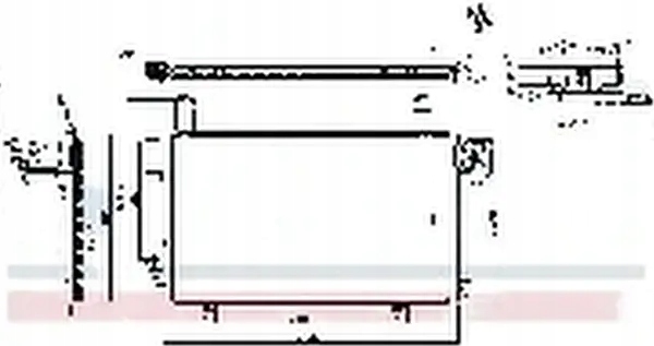 фото №1, Nissens 941202 конденсатор, кондиционер