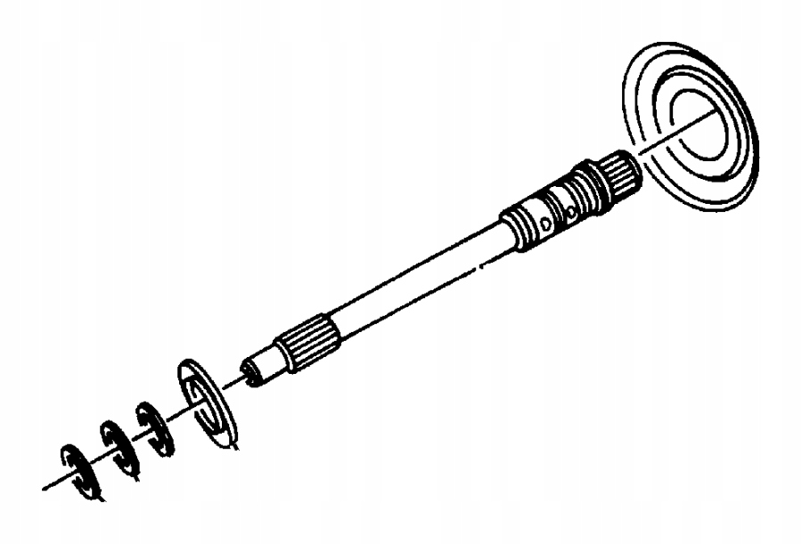 фото №6, Chrysler dodge plymouth jeep wrangler підшипник випускне mopar 04412209