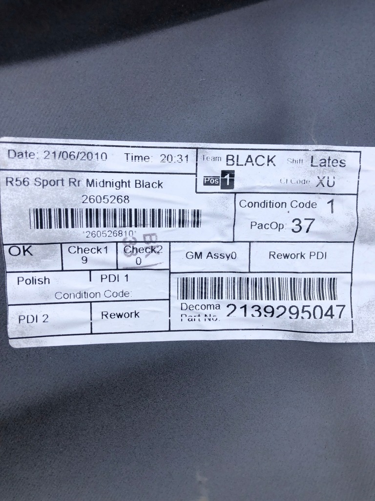 фото №5, Mini cooper s r56,r57 бампер задній новий a94