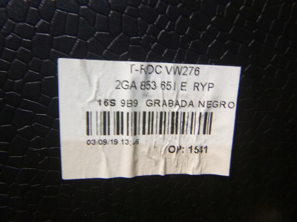 фото №8, Решітка радіатора решітка радіатора радіатора volkswagen t-roc na радар оригінальний 2ga853651e troc