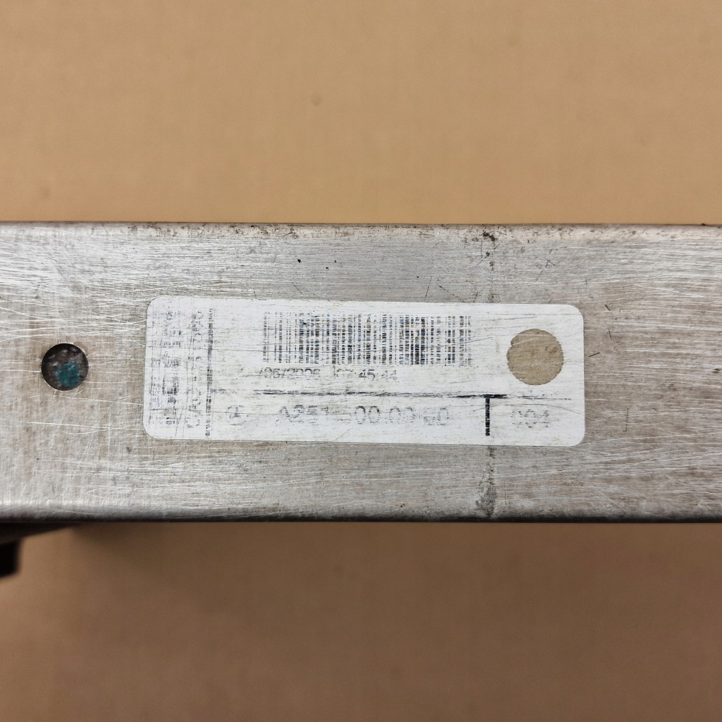 фото №3, Радіатор повітря інтеркулер mercedes ml w164 gl x164 r w251