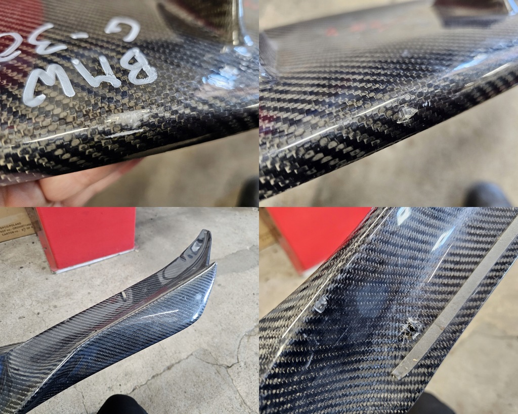 фото №6, Bmw seria 5 g30 спойлер спліттер накладка бампера перед