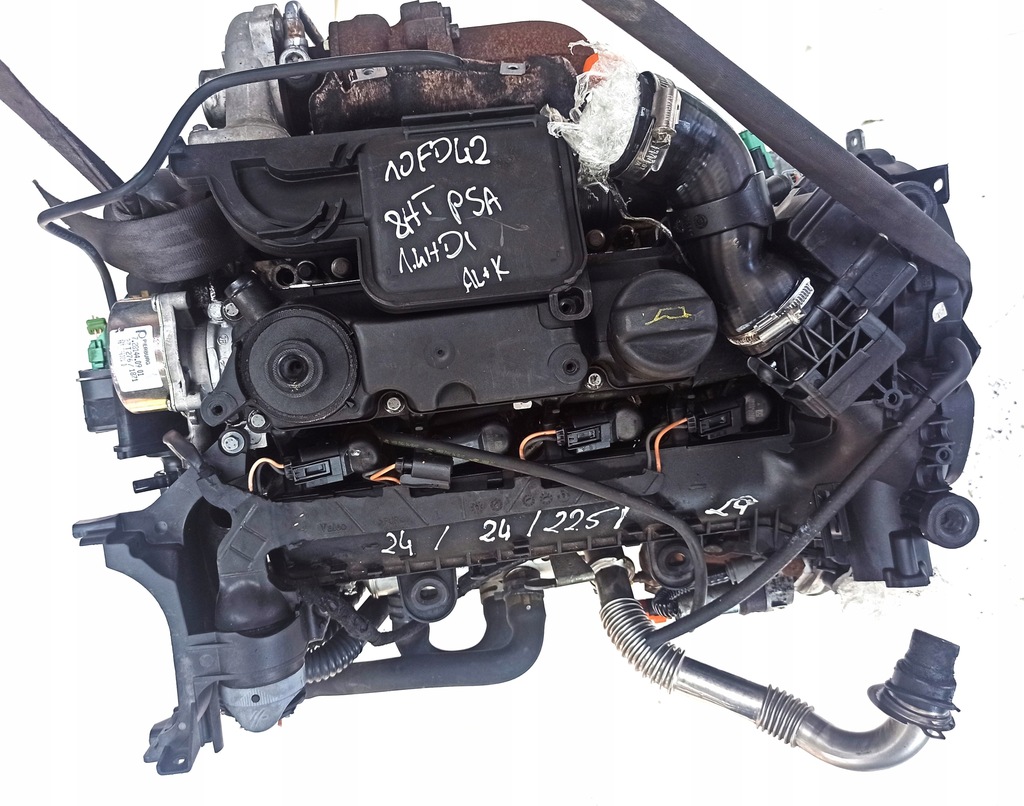 фото №1, Двигатель дизель citroen peugeot psa 8ht 10fd42
