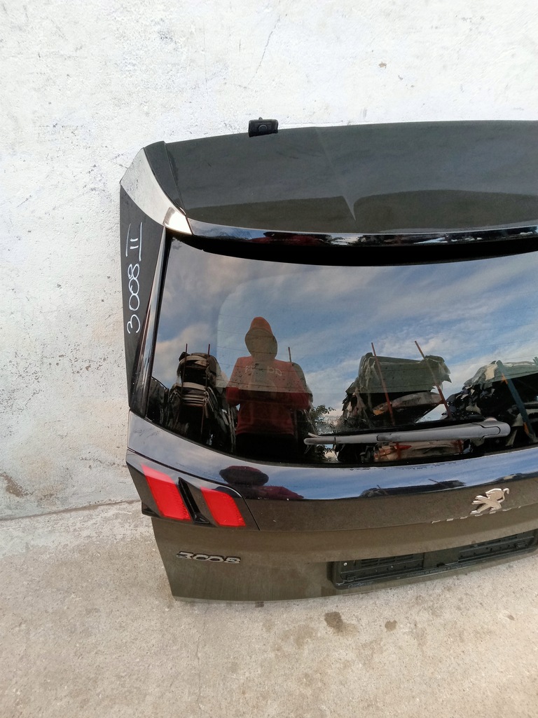 фото №12, Peugeot 3008 ii 16- крышка багажника задняя задняя багажника