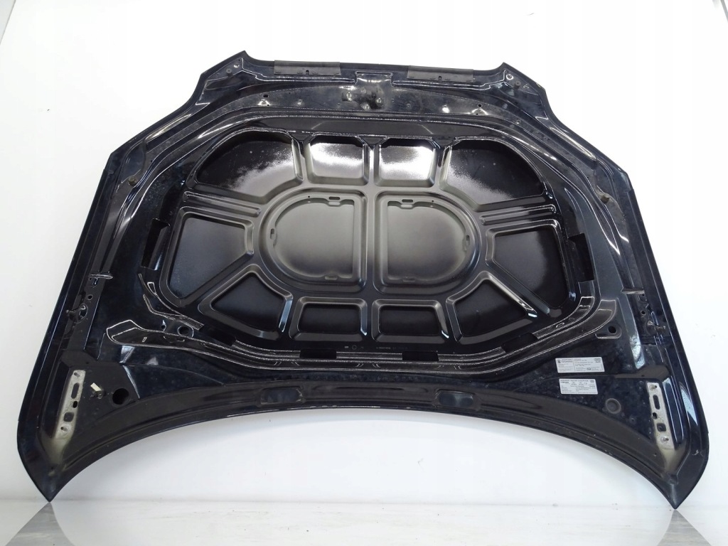 Капот крышка перед передняя двигателя audi q7 4l рестайлинг  черная l041 Доставка