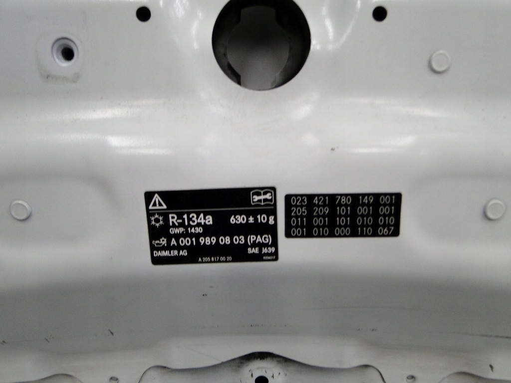 фото №14, Mercedes c klasa w205 s205 205 капот кришка двигуна 149