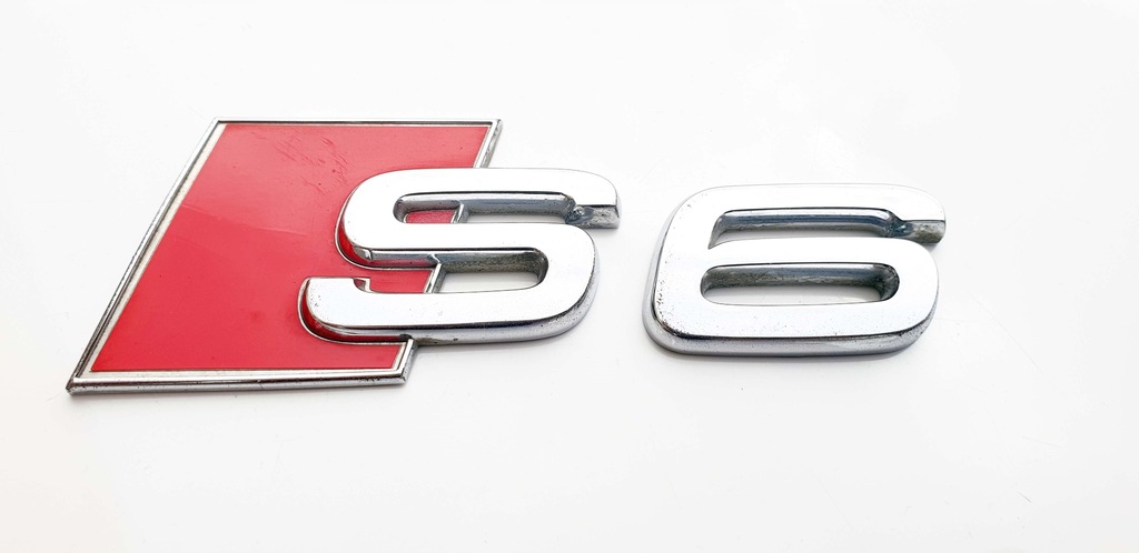 фото №6, Audi a6 c5 эмблема s6 logo значок s sline задняя задний крышки багажника