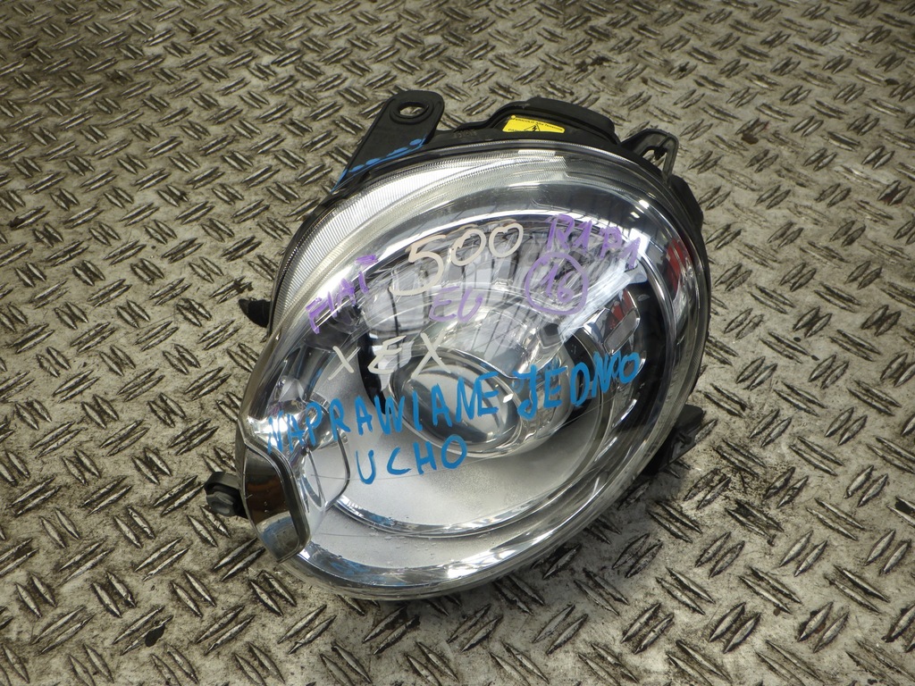 фото №1, Лампа левая передняя fiat 500 46690748sx