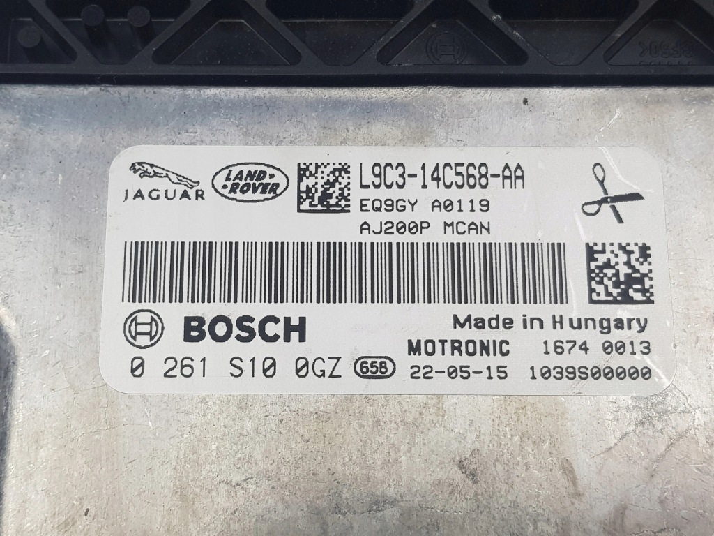 Новий бортовий комп'ютер блок керування двигуна jaguar e-pace 2020 0261s100gz Ціна