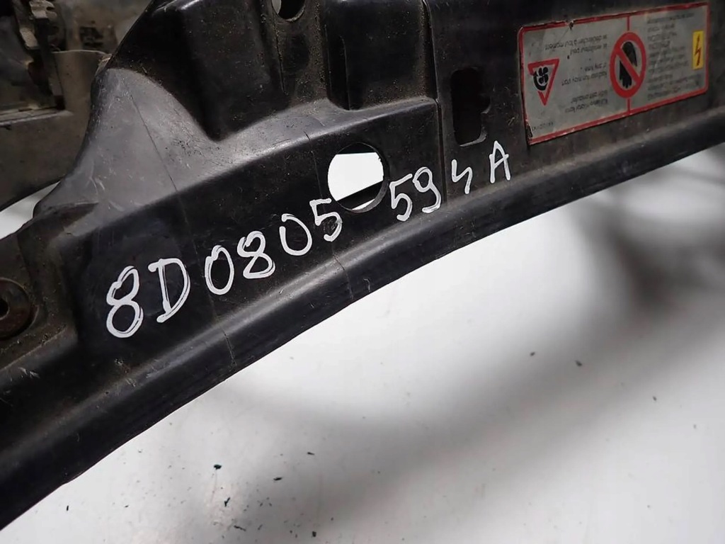 фото №9, Pas передній підсилювач бампера передній audi a4 b5