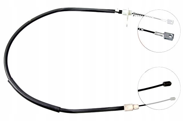 фото №14, Трос гальма ручного mercedes slk r171 m113.98