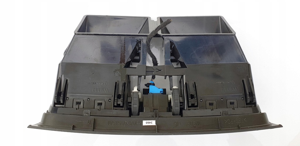 фото №9, Skoda fabia 2 ii mk2 roomster средняя решётка обдув панели приборной панели