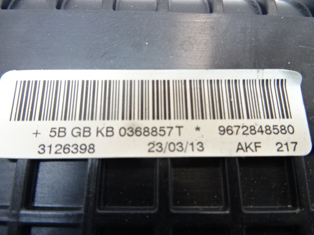 фото №7, Peugeot 208 2008 подушка air bag пассажира 9672848580