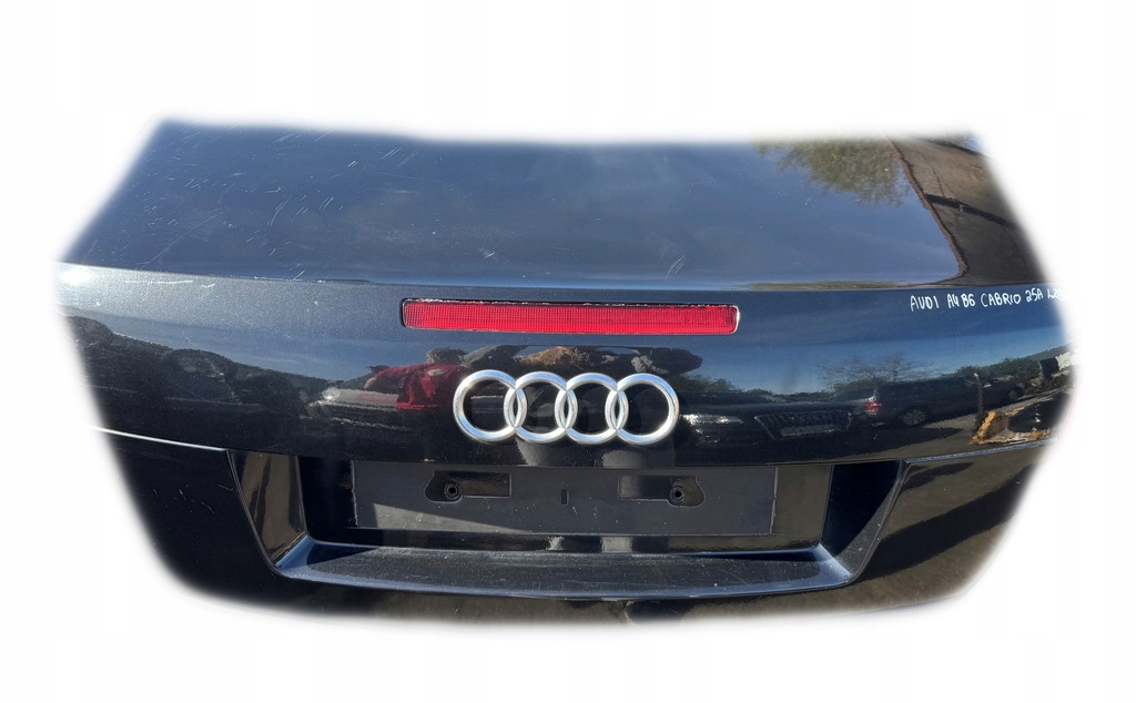 фото №1, Audi a4 b6 cabrio s-line кришка багажника багажника lz9w