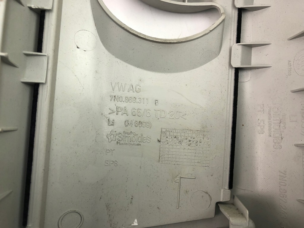 фото №7, Vw sharan 7n seat alhambra защита обшивка стойка lewyśrodkowy 7n0868311b