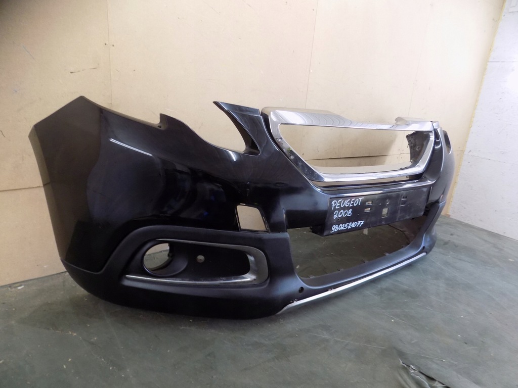 фото №11, Peugeot 2008 13-16 бампер перед передний 9802521077 оригинал europa