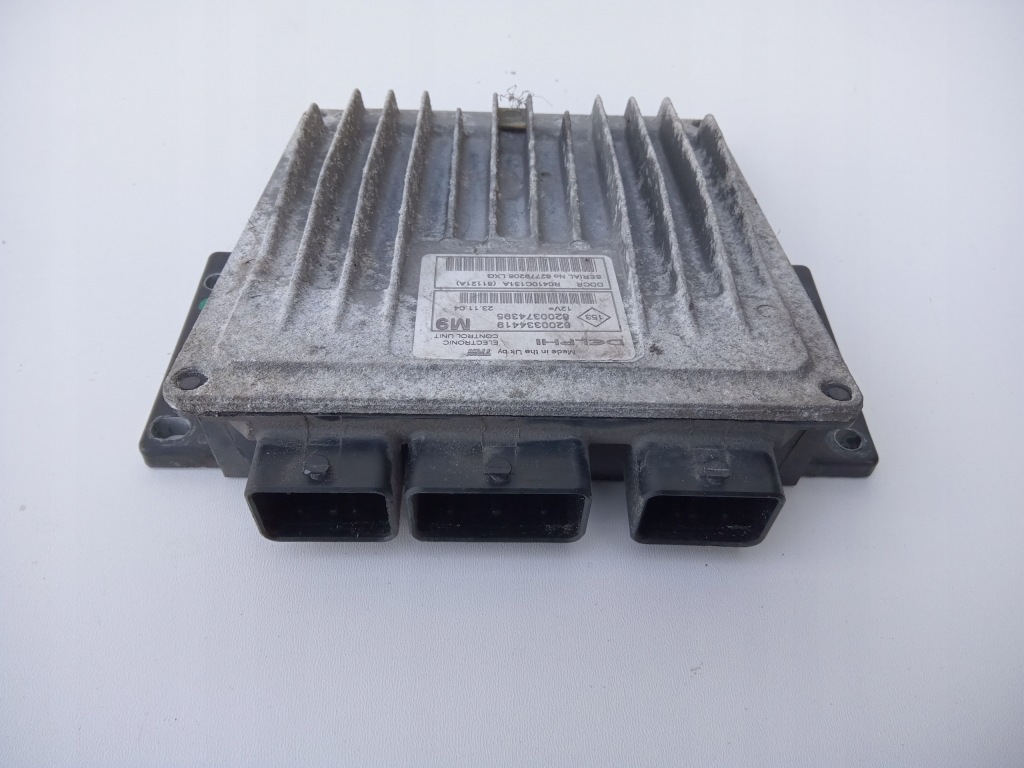 фото №4, Блок управления двигателя nissan micra k12 renault scenic