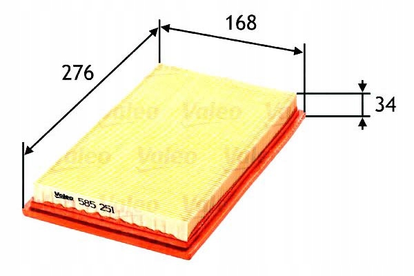 фото №2, Фільтр повітря [valeo]