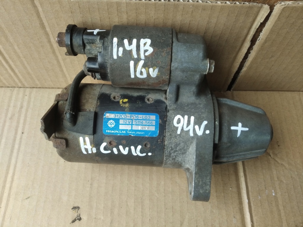 Купити Стартер honda civic v 1,4b 16v 31200-p06-l03