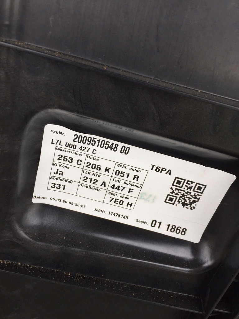 фото №9, Vw t6 радиатор вентилятор комплект 2.0tdi 2020r