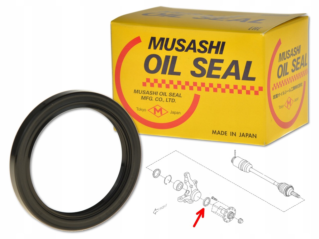 фото №1, Subaru forester ii 01-07 сальник подшипник