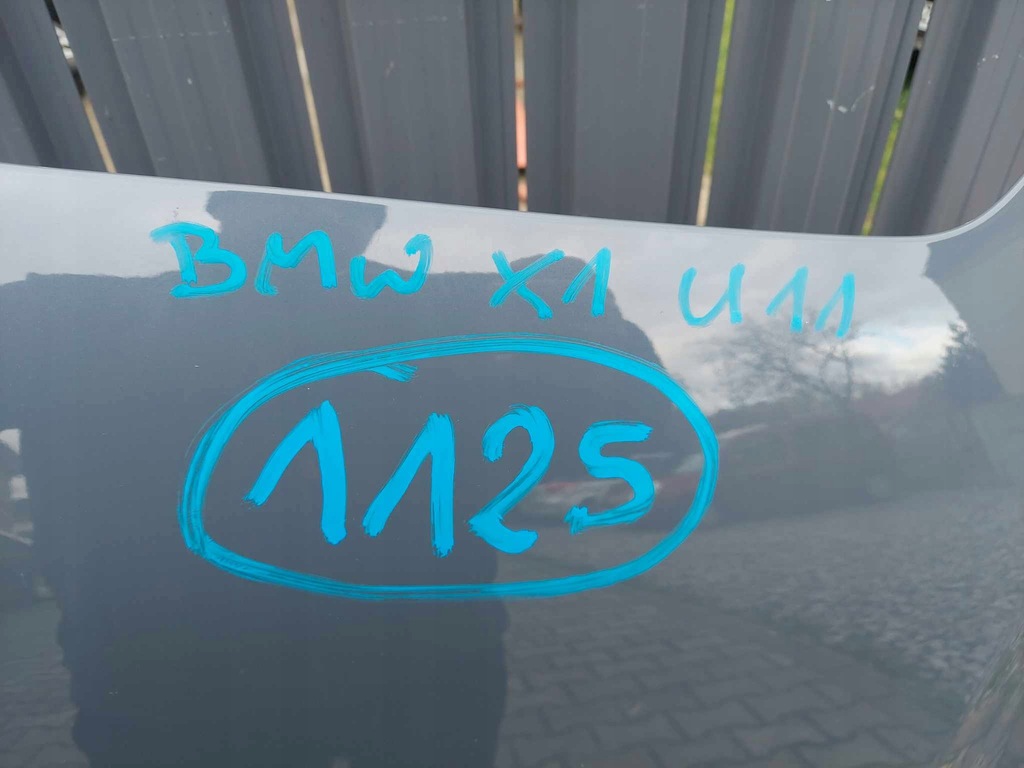 фото №14, Bmw x1 u11 22- капот крышка двигателя