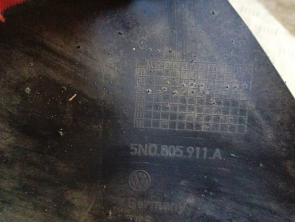фото №11, Підкрилок лівий перед vw tiguan i 5n0805911a