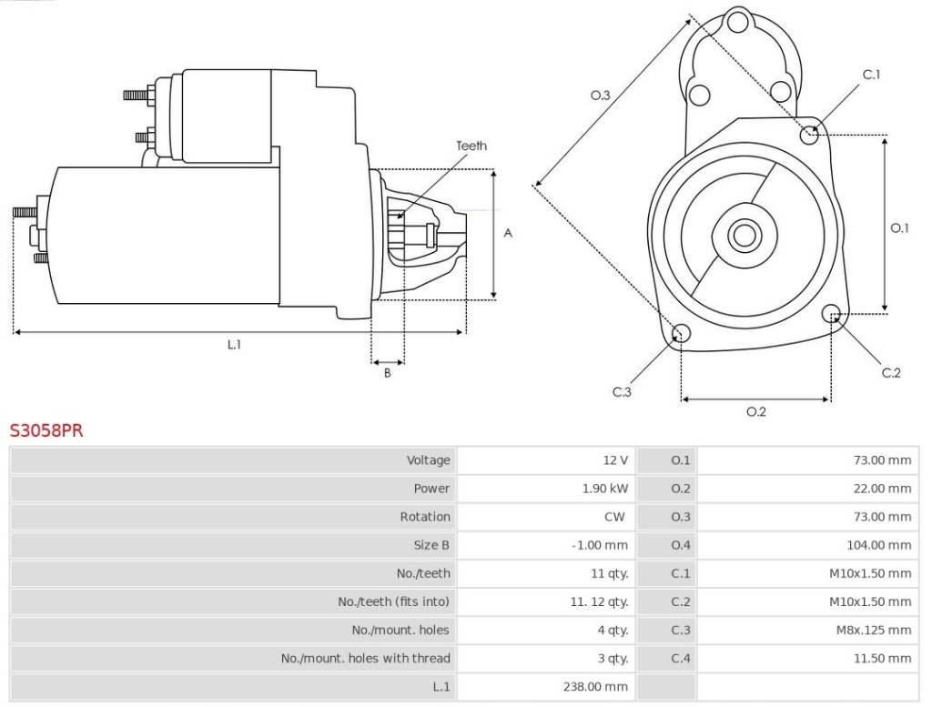 Стартер renault megane, laguna, scenic 1.9 dci Ціна