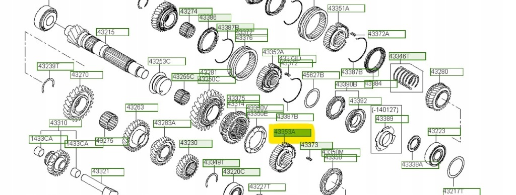 фото №1, Ступица синхронизатора hyundai i20