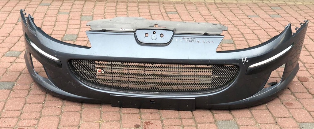 фото №1, Peugeot 407 2004-2008 бампер передний перед 9644644377