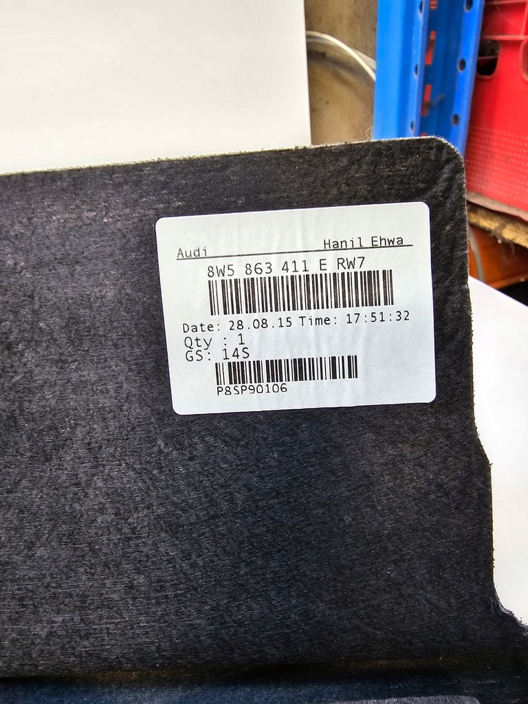 фото №9, Полиця задня задня audi a4 b9 sedan 8w5863411e