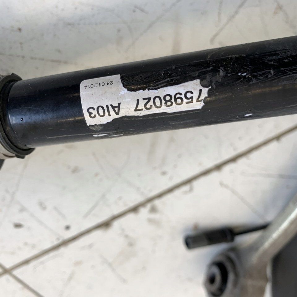 Подвеска перед левое поворотный кулак приводной вал амортизатор bmw x3 f25 рестайлинг  3.0d 14r Доставка