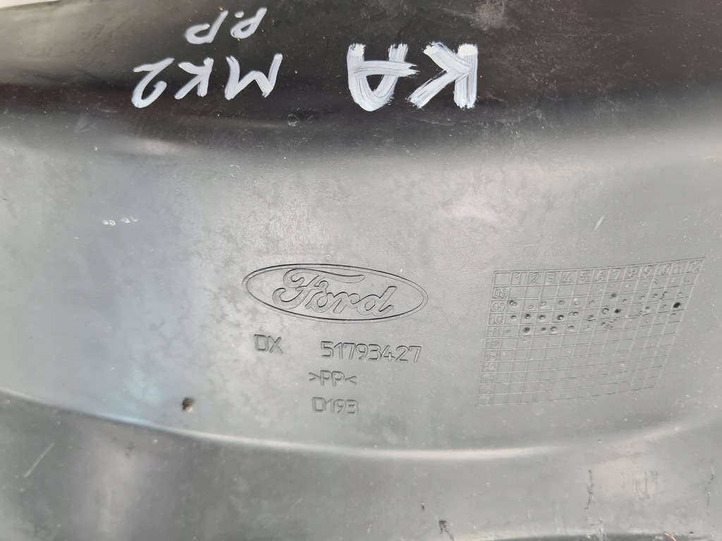 фото №10, Ford ka mk2 подкрылок правый перед 51793427