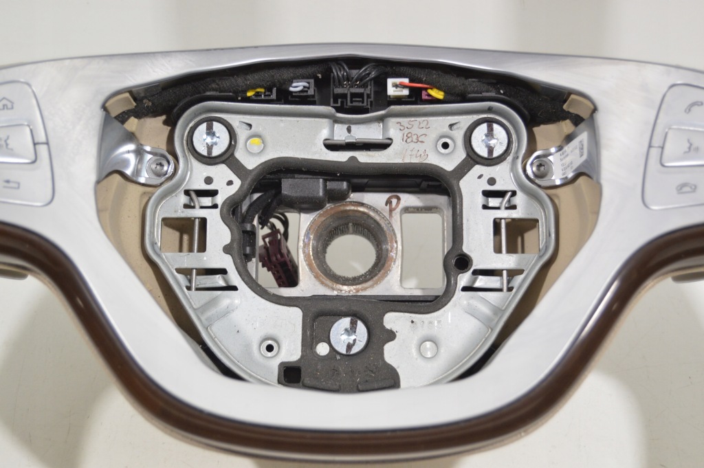 фото №10, Повітропровід бежева шкіра drewno подушка безпеки подушка mercedes s klasa w222