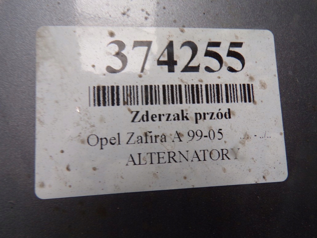 фото №16, Ople zafira a opc бампер перед передний