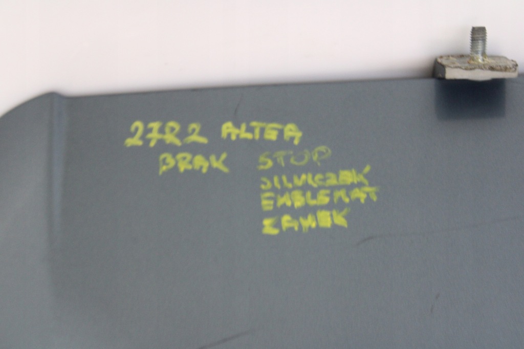 фото №15, Seat altea 04r- кришка багажника багажника задня задня ls5v